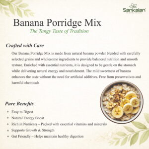 Banana Porridge Mix