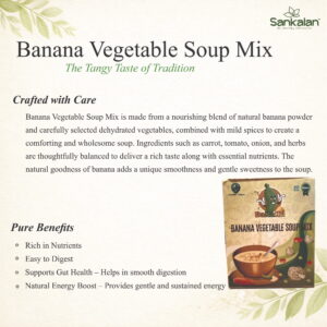 Banana Vegetable Soup Mix