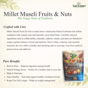 Millet Museli Fruits & Nuts