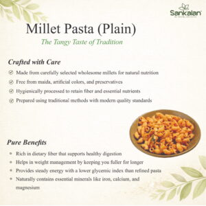 Millet Pasta (Plain)