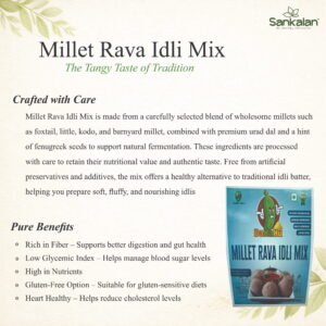 Millet Rava Idli Mix