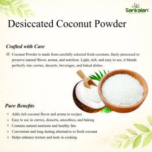 Organic Desicated Coconut Powder