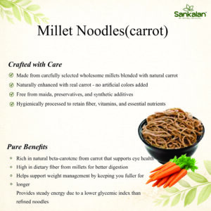 Millet Noodles Carrot