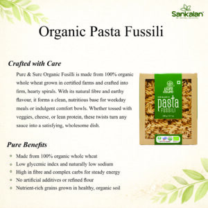 Organic Pasta Fusilli