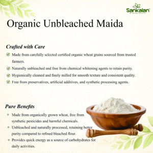 Organic Unbleached Maida
