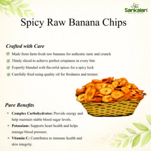 Spicy Raw Banana Chips