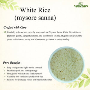 White Rice (Mysore Sanna)
