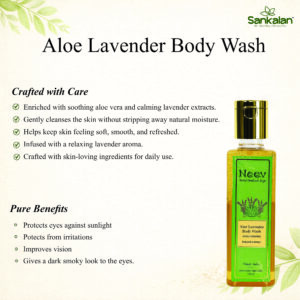 Aloe lavender Body Wash 200ml